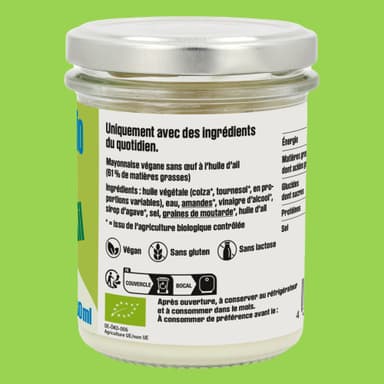 Aïoli à l'Ail 6 x 160ml étiquette 2