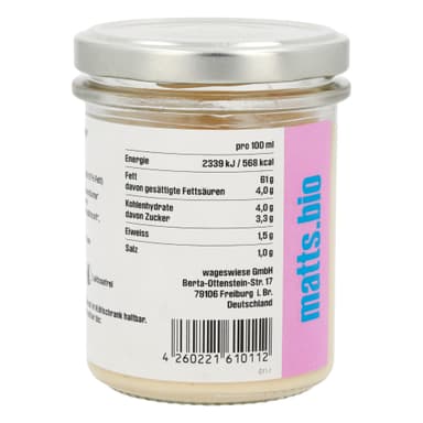 Vegane Chili Mayo 6 x 160 ml Etikett 3