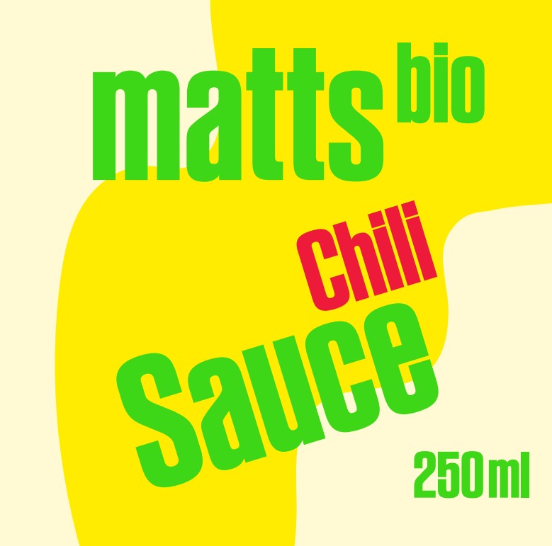 Chili Sauce Etikett